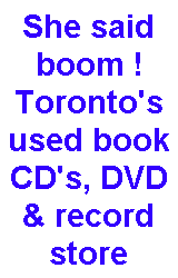 Toronto used book stores